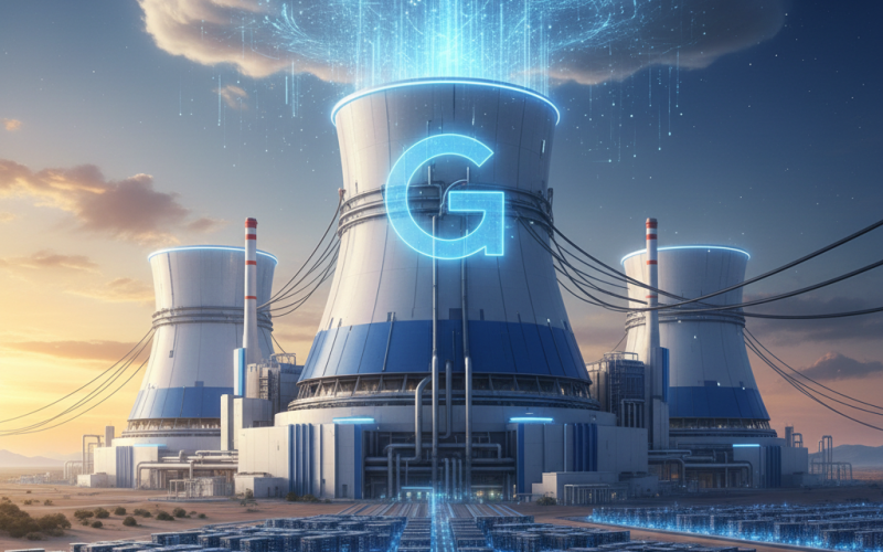 A Fome da IA: Google Banca Reativação de Usina Nuclear de US$ 1,6 Bilhão para Alimentar seus Data Centers