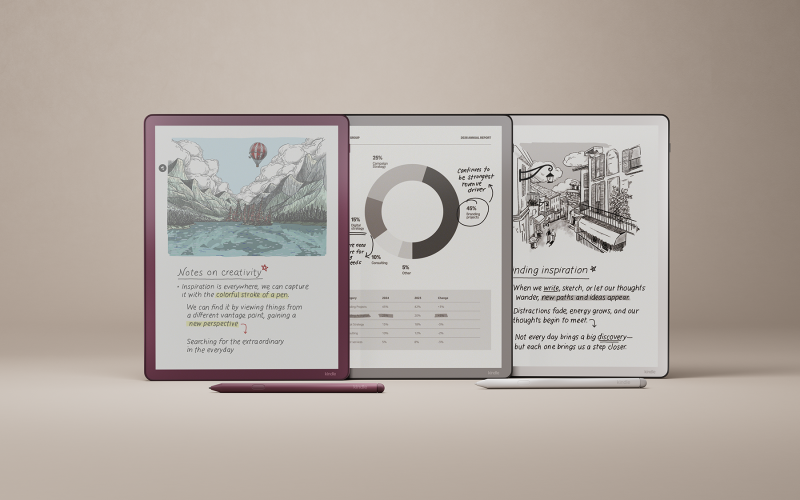 O Salto do E-reader: Amazon Apresenta a Nova Linha Kindle Scribe